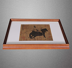 宜宾书画装裱配框服务案例